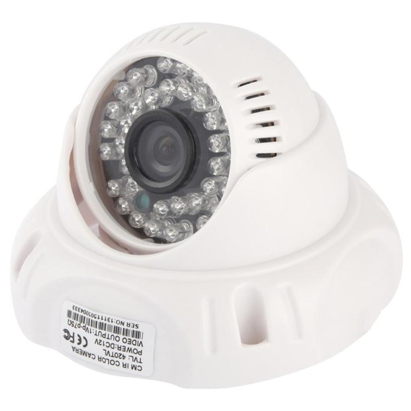 36 Led Infrared Camera With 3.6Mm Lens – 20M Ir Distance – Abs Material PRL-8620-CPS-S