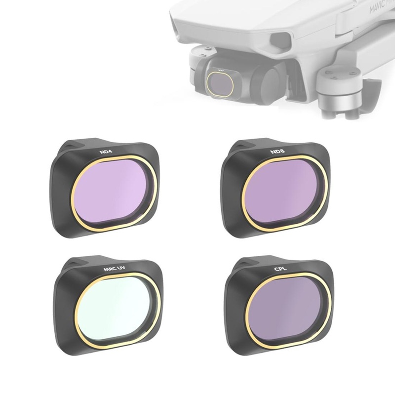 4-In-1 Lens Filter For Dji Mavic Mini – Uv Cpl Nd4 Nd8 PRL-8541POD