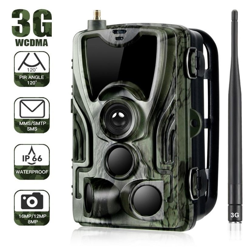 Waterproof 3G Hunting Trail Camera With Night Vision And 120 Degree Pir Angle PRL-8762GO