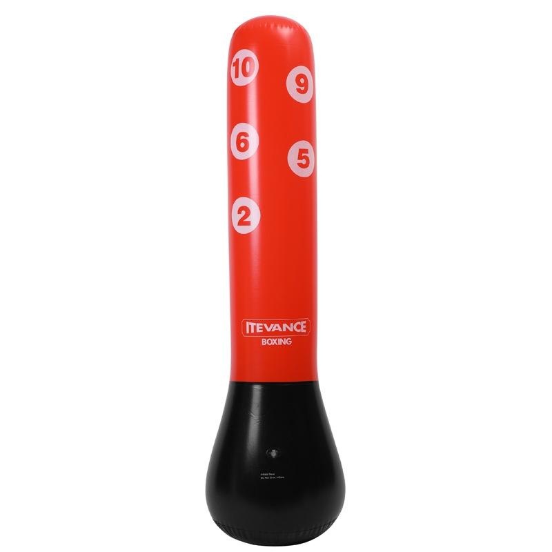 1.55M Vertical Inflatable Punching Bag For Kids – Pvc Tumbler Boxing Column PRL-92826650DBT