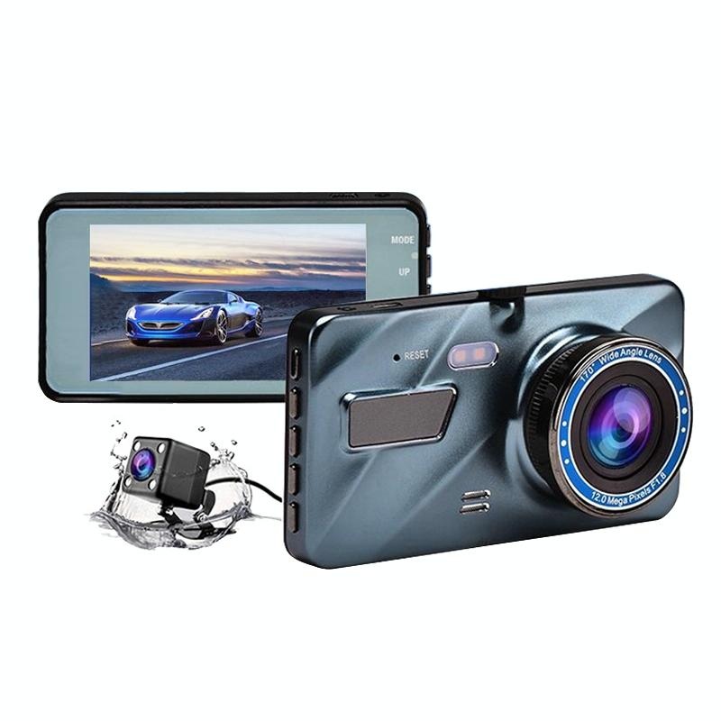 1080P Dual Recording Car Dvr With Parking Monitoring And Loop Recording – 4 Inch 2.5D Hd PRL-9093PRC