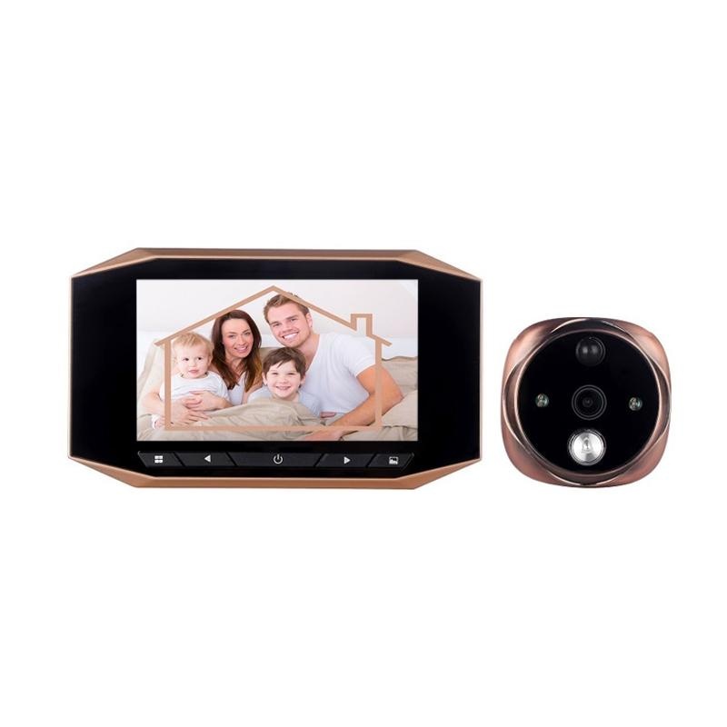 2.0Mp Video Doorbell With 3.5 Tft Screen Motion Detection & 32Gb Tf Card Support PRL-9100DW
