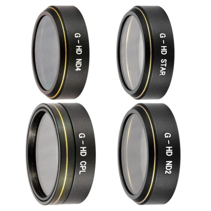 4-In-1 Hd Drone Lens Filters For Dji Phantom 4 Pro PRL-9223THC