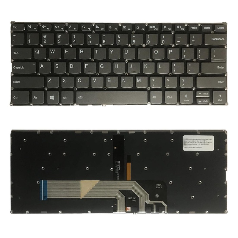 Backlit Keyboard For Lenovo Yoga 730 & 530 Series PRL-9171SPS