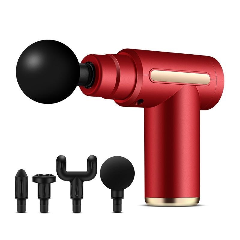 Electric Shock Muscle Massage Gun – Mini Red Fascia Pocket PRL-9116719450DBT