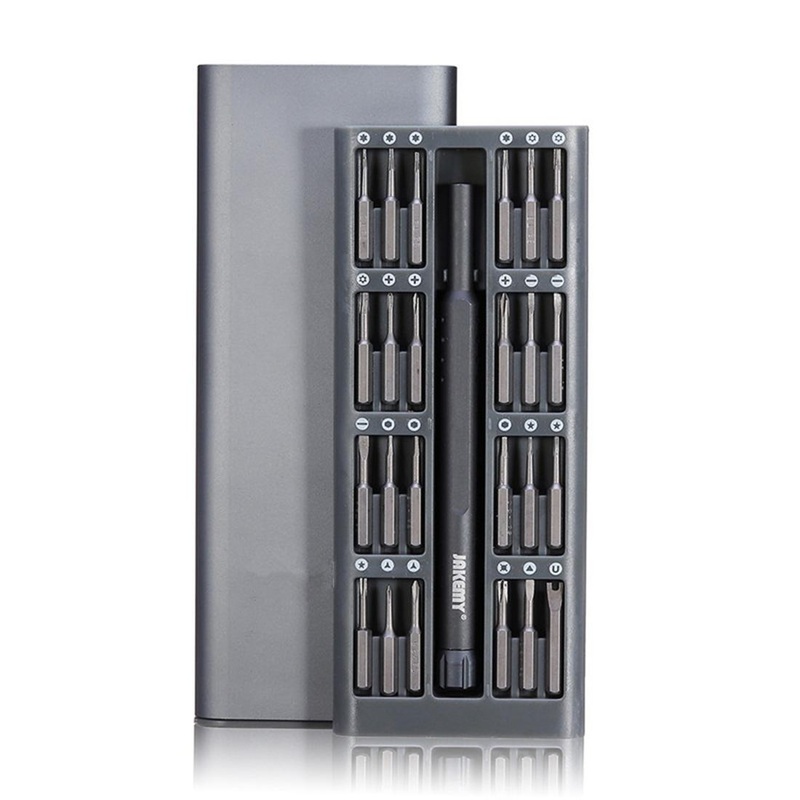 24-Piece Precision Magnetic Screwdriver Kit With Deep Hole Bits PRL-9699PS