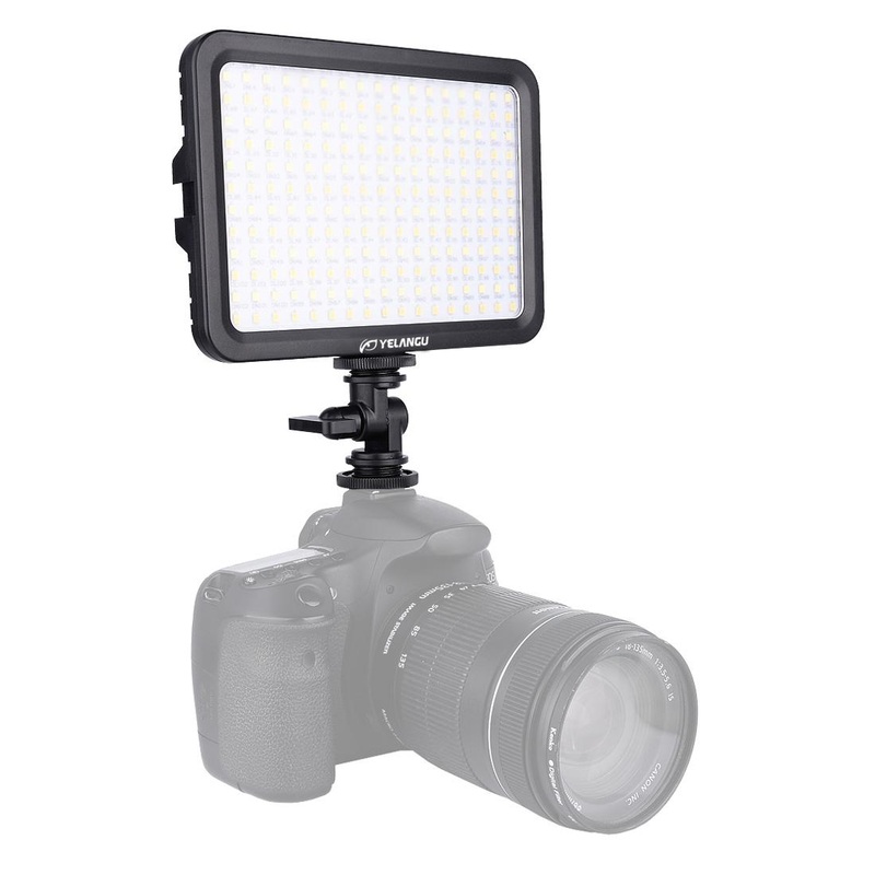 Dimmable Studio Light For Dslr Cameras – 204 Leds 1000Lm 3300-5600K PRL-9550ACD