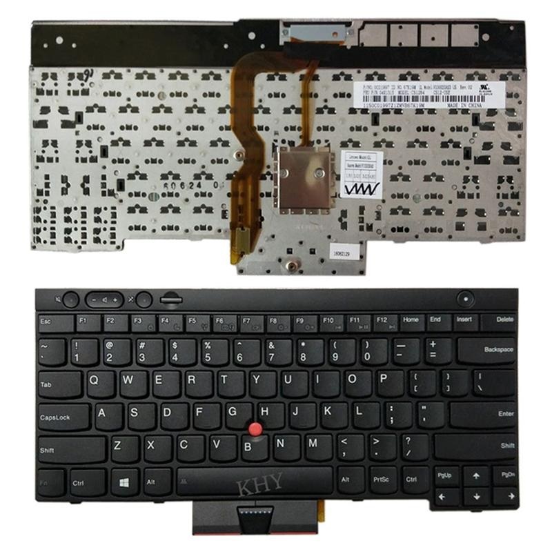 English Laptop Keyboard For Lenovo Thinkpad L430 / T430 / T430S With Pointing Sticks PRL-9678PS