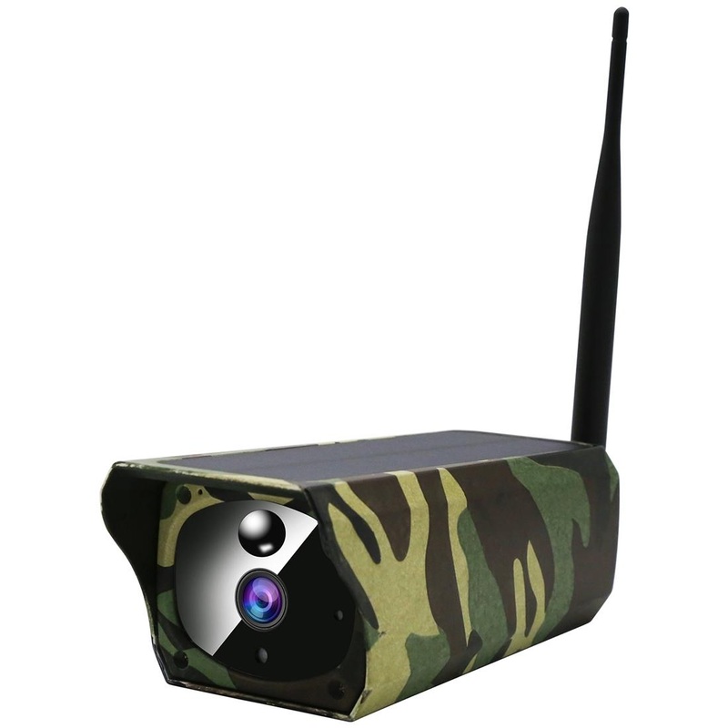 Wireless Solar Ip Camera With 1080P Hd Pir Motion Detection Night Vision And 64Gb Tf Card Support PRL-9807CN