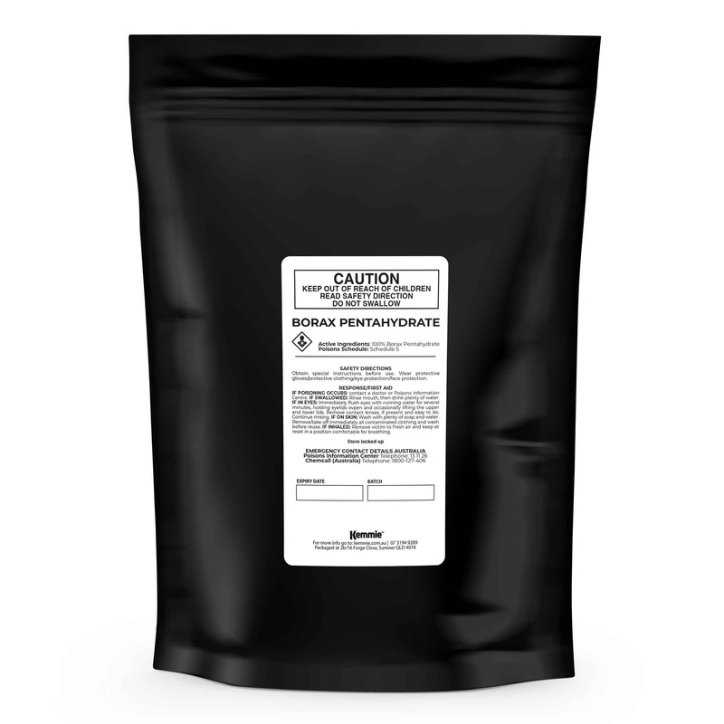 1Kg Borax Powder – Sodium Borate Tetraborate Pentahydrate Resealable Bag V238-SUPDZ-30957353566288