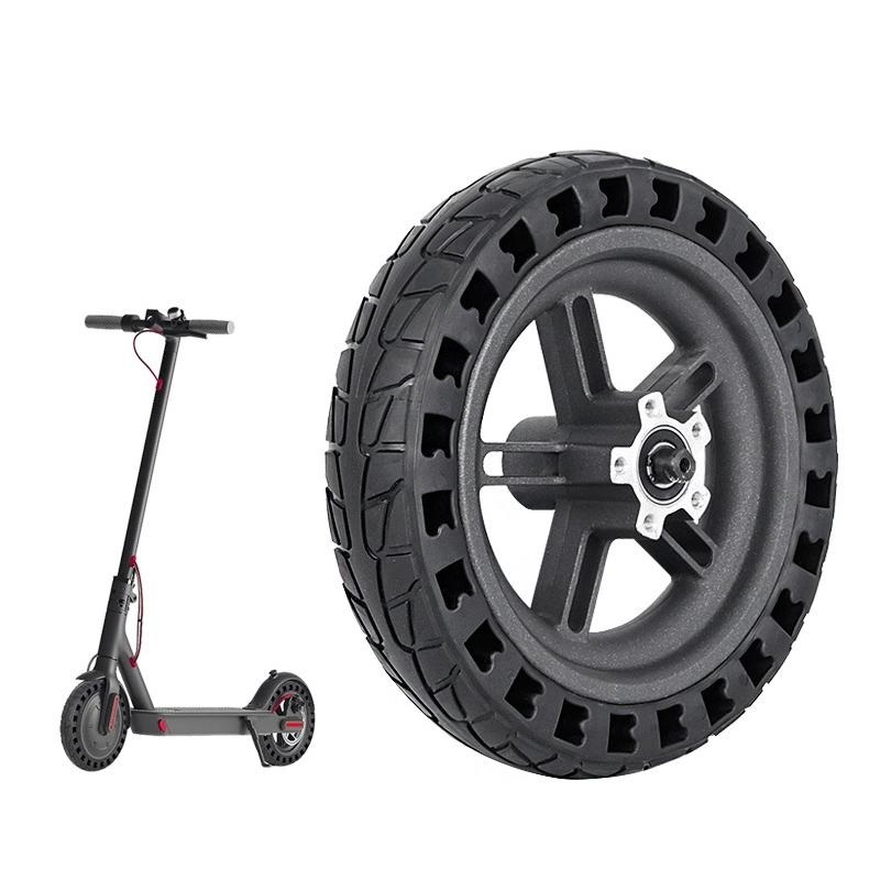 Shock-Absorbing Honeycomb Tire For Xiaomi M365 Electric Scooter With 8.5 Rear Wheel – Black Hub PRL-A1006304060DBT