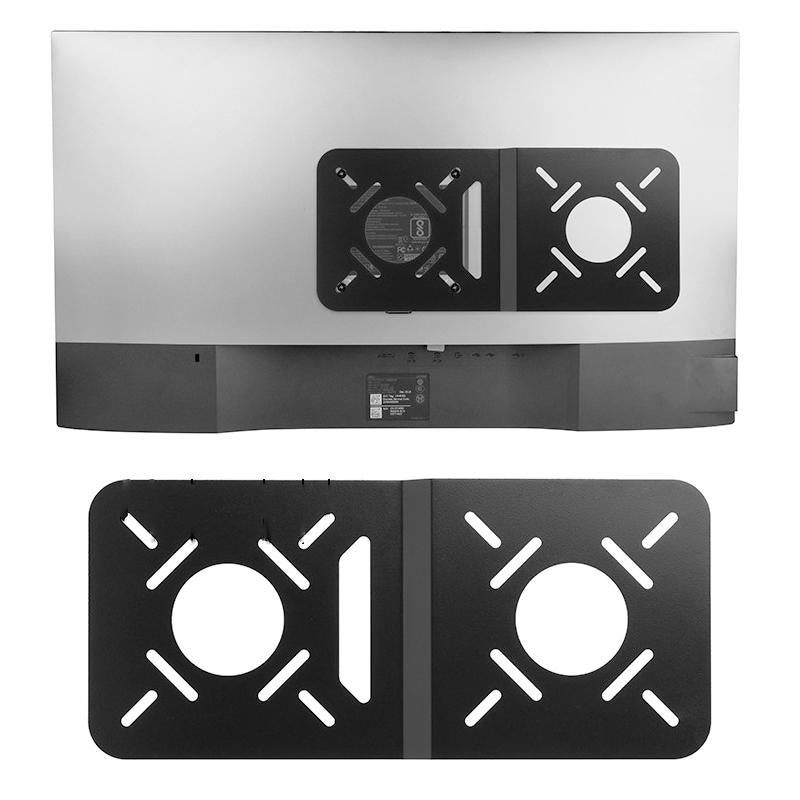 Universal Vesa Mount For Computer Monitor Router And Tablet – Black PRL-A1007823060DBT
