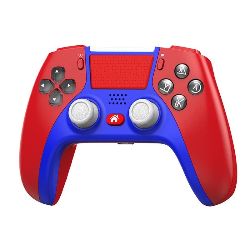Wireless Dual-Vibration Gamepad For Ps4 With Bluetooth And Six-Axis Control Red PRL-A1003026950DBT
