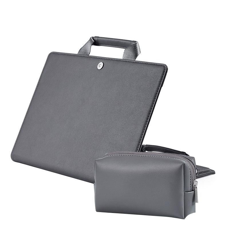 15.4 Inch Laptop Bag & Power Bag – Protective Tote For Macbook Pro – Dark Gray PRL-7076072060DBT