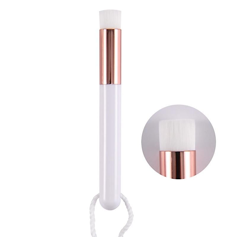 6-Piece Soft Nasal Washing Brush For Blackhead Removal And Deep Cleansing – Flat Head In White And PRL-7096261060DBT