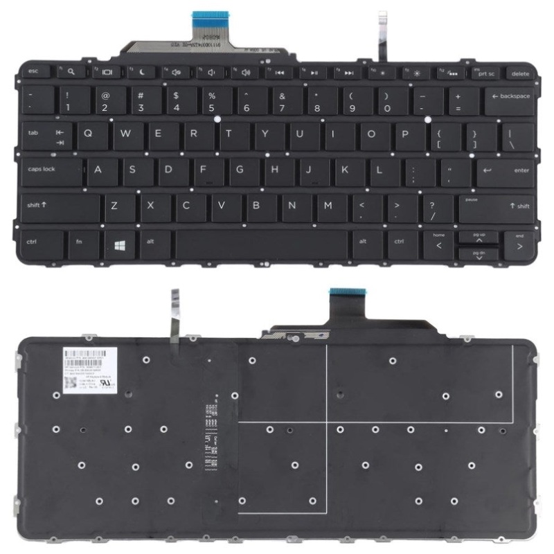 Backlit Keyboard For Hp Elitebook Folio G1 Us PRL-702239300ADE