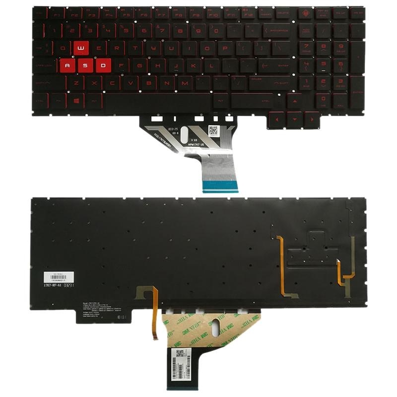 Backlit Us Keyboard For Hp Omen 15-Ce Series PRL-7093PS