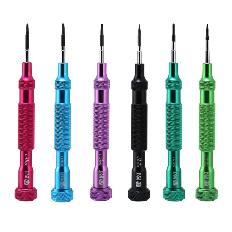 6-In-1 Magnetic Precision Screwdriver Set For Mobile Devices And Laptops PRL-7263PS