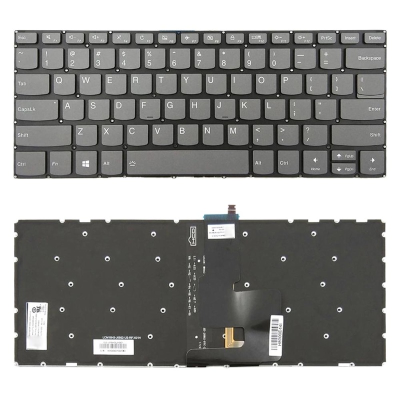 Backlit Us Keyboard For Lenovo Yoga 320 / 520 / 120S 14 PRL-7171SPS
