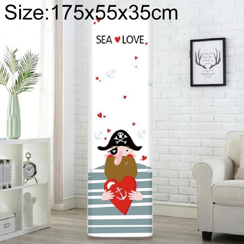 Complete Vertical Cabinet Air Conditioner Cover – Pirate Design 175X55X35Cm PRL-7429377230DBT
