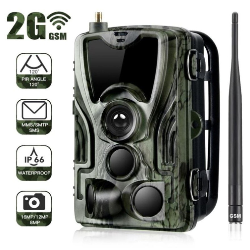 Waterproof Hunting Trail Camera With Night Vision – 120 Degree Pir Angle PRL-7762GO