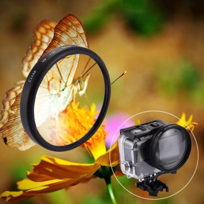 10X Close Up Lens Filter For Gopro Hero7 / 6 / 5 – 58Mm Dual Function PRL-8065ACD
