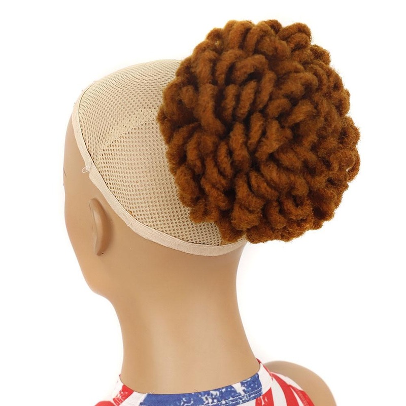 30 Shaggy Drawstring Dreadlock Bun – Adjustable PRL-8069013060DBT