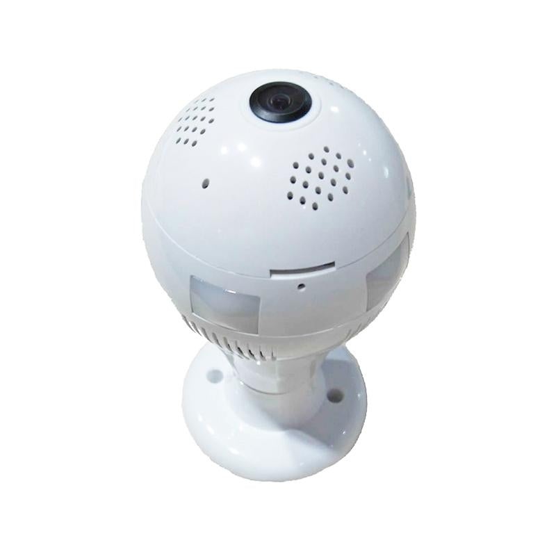 360 Degree Light Bulb Ip Camera With 1.3Mp Lens – Motion Detection E-Mail Alarm Tf Card App Push PRL-8014CN