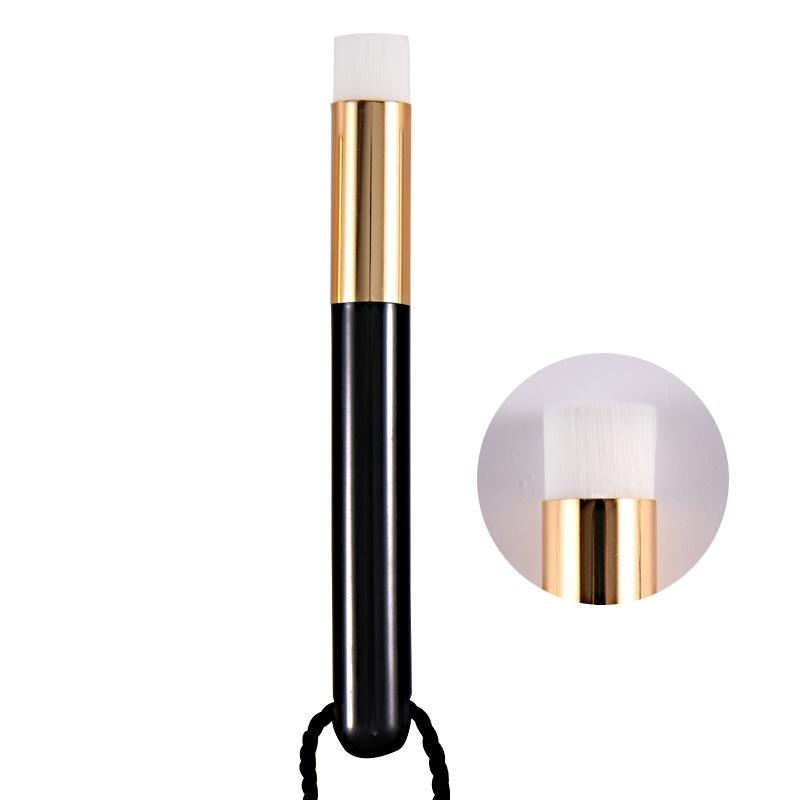 6-Piece Soft Nasal Washing Brush For Blackhead Removal And Deep Cleansing – Flat Head Gold PRL-8096261060DBT