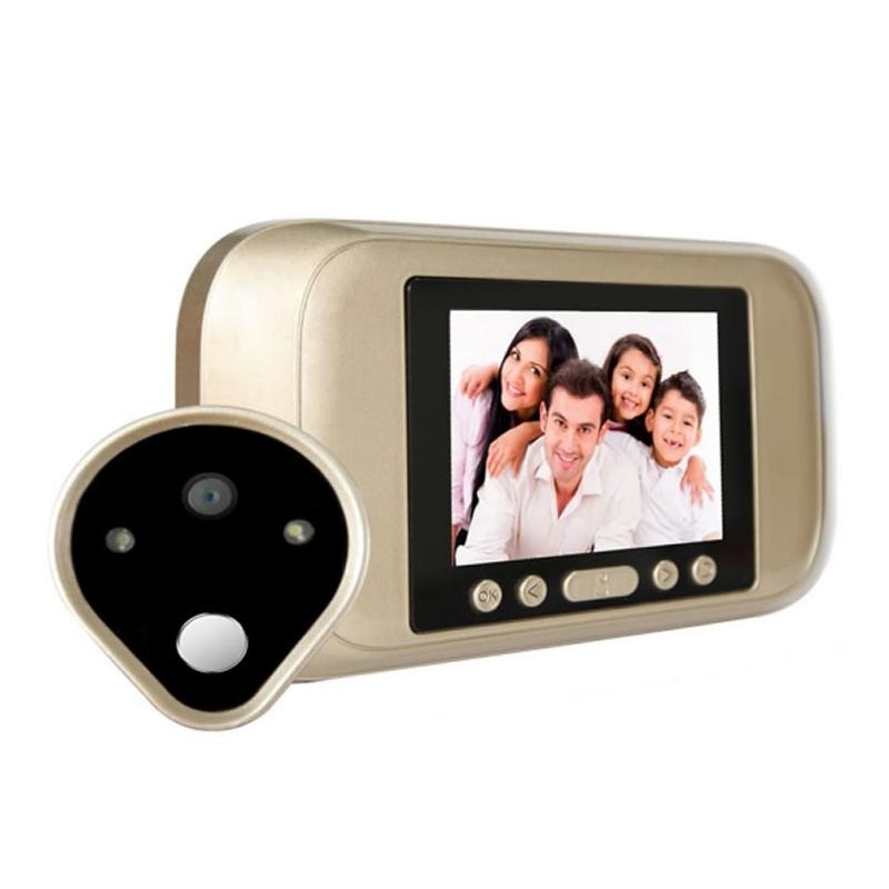 720P Hd Smart Peephole Viewer With 3.2 Led Display And Tf Card Support 32Gb Max PRL-8100DW