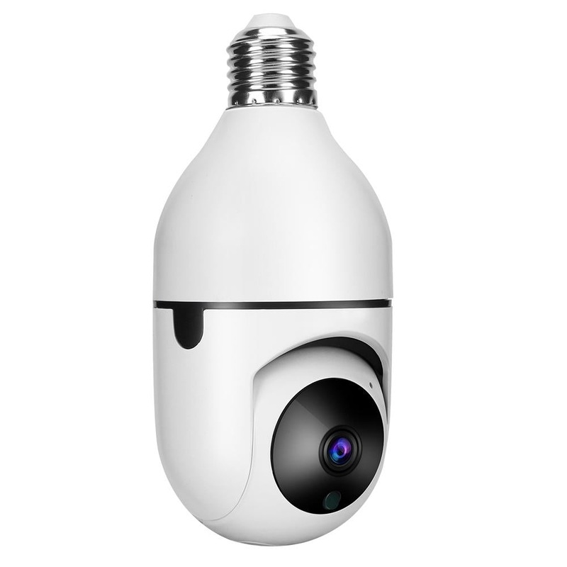 Smart Dual-Band Wifi Outdoor Light Bulb Camera – 1080P Hd 2.0Mp Infrared Night Vision Two-Way Audio PRL-8130CN