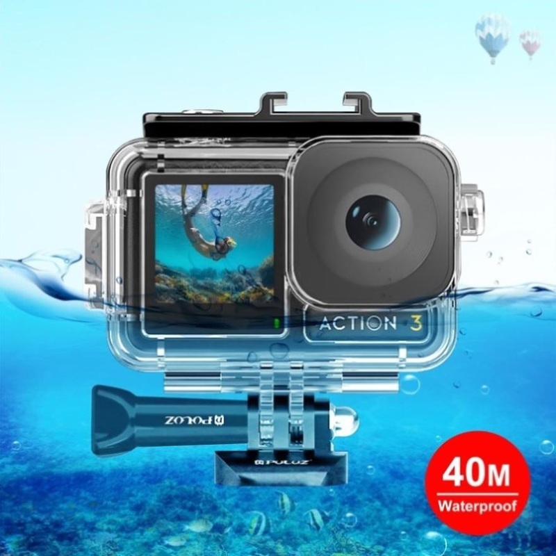 Waterproof Diving Case For Dji Action 3 / 4 – 40M Depth PRL-808UP