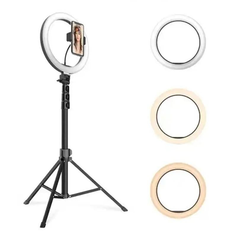 10 Inch Ring Light Set For Live Streaming And Beauty Stand PRL-5705200AYS