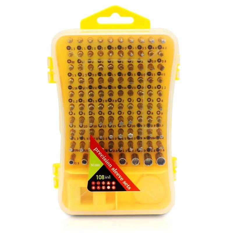 108-Piece Precision Screwdriver And Nutdriver Set PRL-5647PS