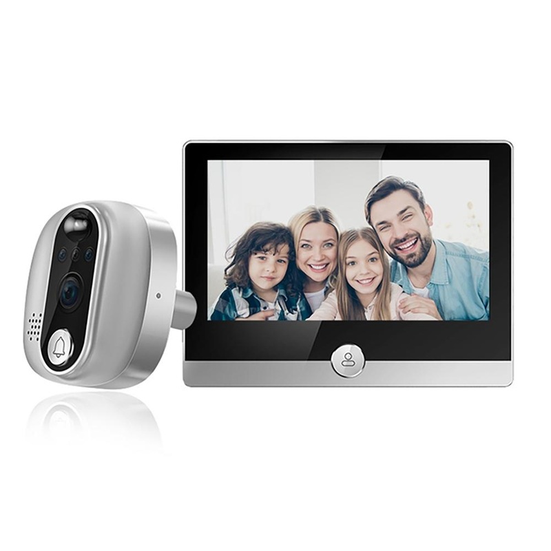 1080P Wifi Smart Doorbell With Motion Detection – 4.3 Inch Visual Display PRL-5930CN