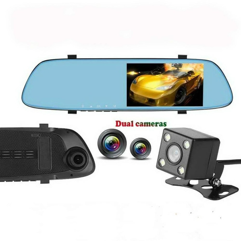 5 Dual Lens Car Dvr With 1080P Fhd Touch-Screen PRL-55473630DBT