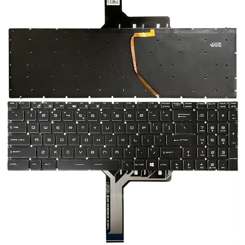 Backlit Laptop Keyboard For Msi Steel Series – Us Version PRL-6000PLP