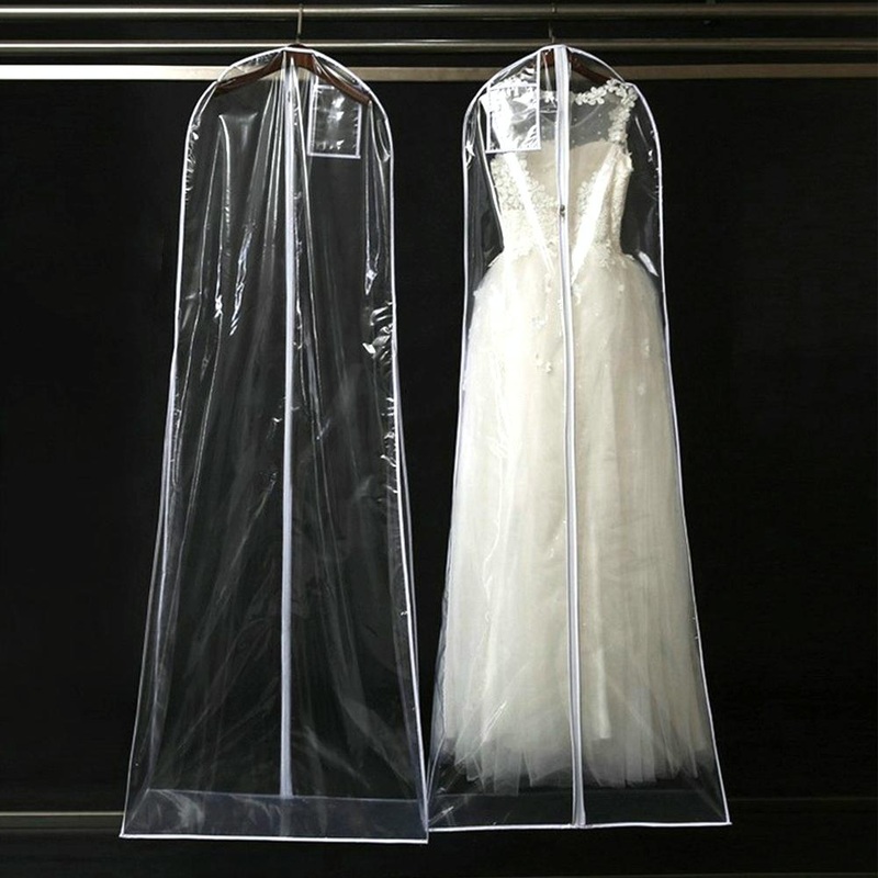 Wedding Dress Storage Bag – Transparent Coat Protective Dust Cover PRL-55087230DBT