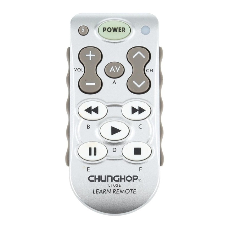 White Universal Learning Remote Control – L102 PRL-6001-TT-S