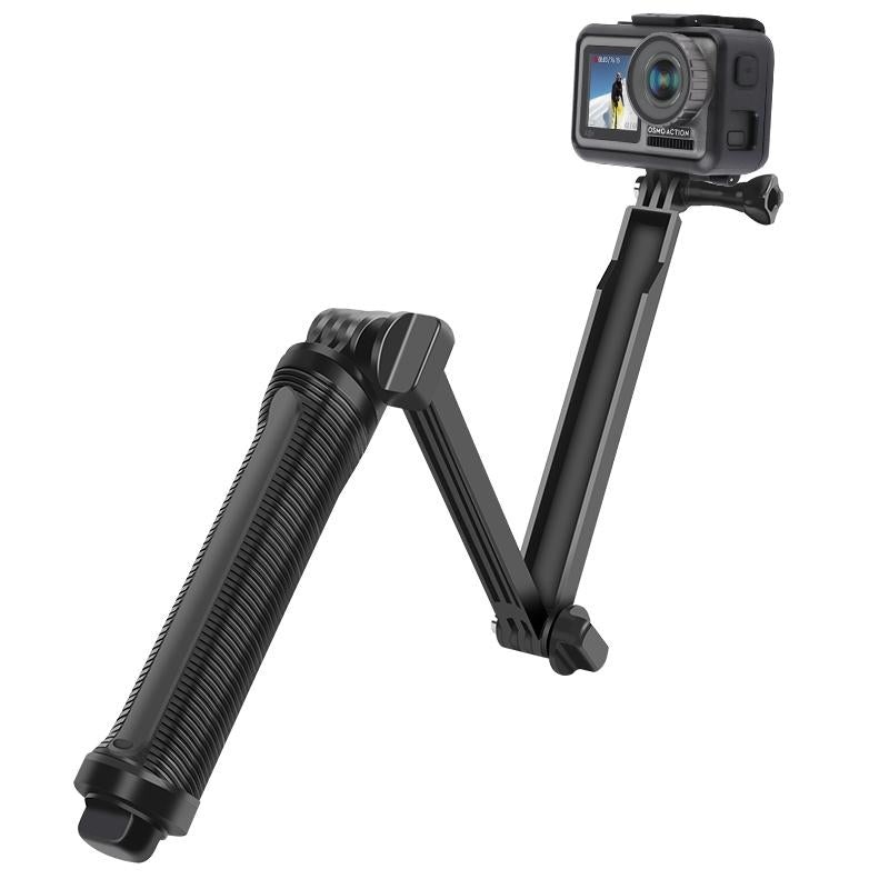3-In-1 Monopod Tripod Selfie Stick For Gopro Hero12 – Portable And Versatile PRL-6050-PLD-S