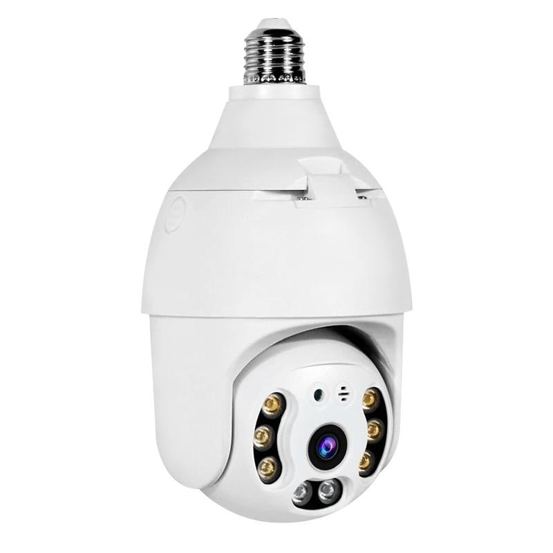 Smart Wifi Outdoor Light Bulb Camera – 1080P Hd 3.0Mp Night Vision Motion Detection Tf Card Support PRL-6130CN