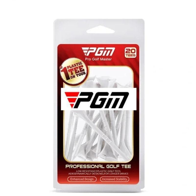 20-Pack Golf Ball Tees With 10-Degree Angled Spike PRL-67454060DBT