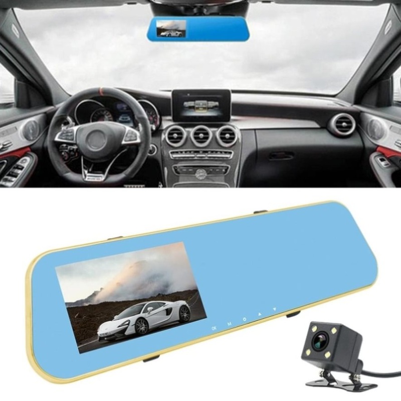 4.3 Dual Camera Vehicle Dvr With Full Hd 1080P Display PRL-6300-RIP-S