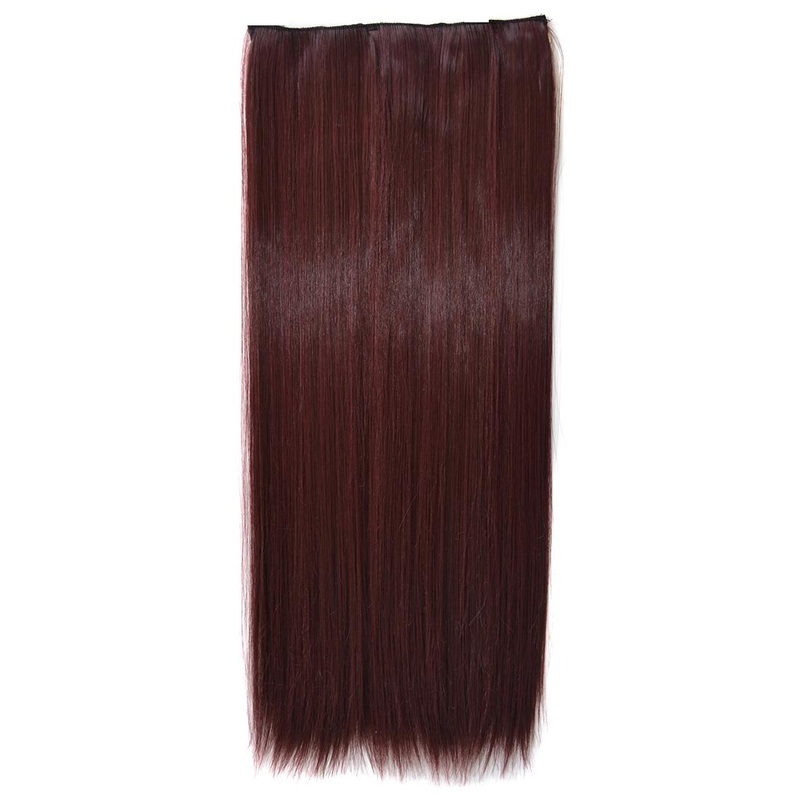 99Jm118 Long Straight Wig With Five Clips PRL-638752BCH