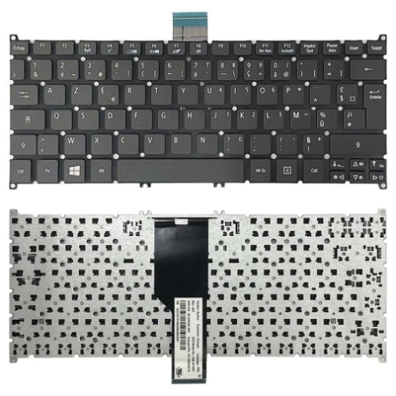 Acer Aspire One French Keyboard For V5-123 E3-112 S3-391 V3-112 V5-171 PRL-6874SPS