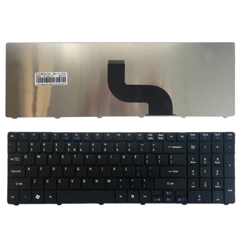 English Laptop Keyboard For Acer Aspire 5740 / 5742 / 5810T Us Version PRL-6682PS