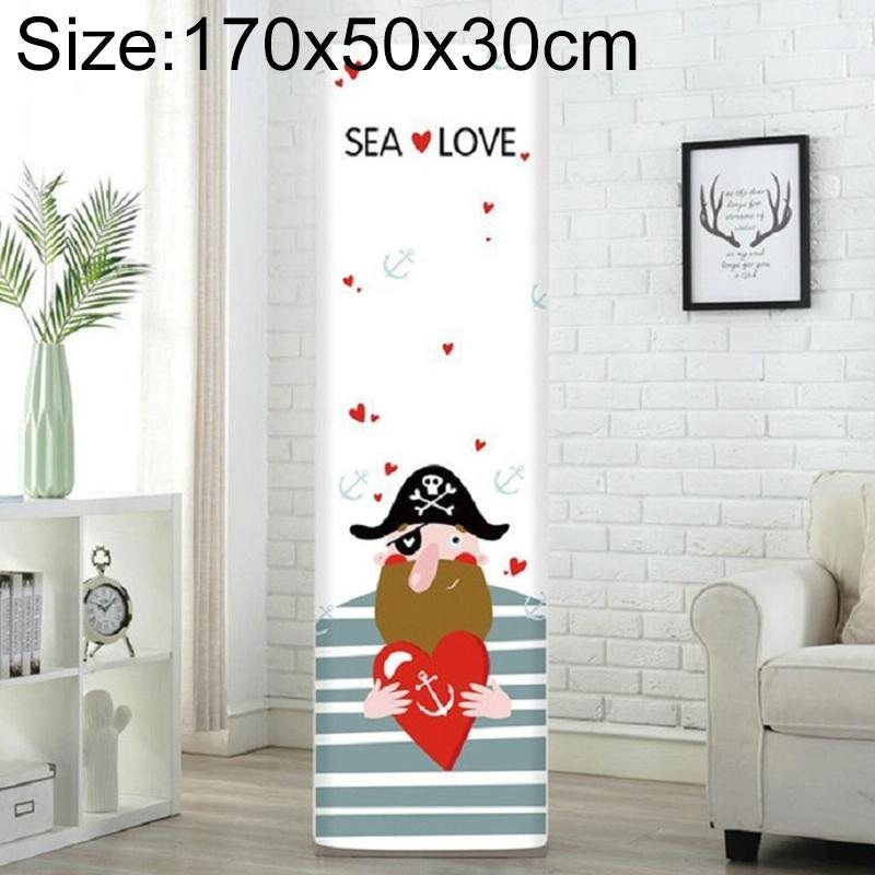 Vertical Cabinet Air Conditioning Dust Cover – All-Inclusive Pirate Design 170X50X30Cm PRL-6429377230DBT