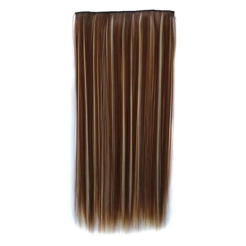 12H613 Long Straight Wig With 5 Clips – 12 Inches PRL-418752BCH