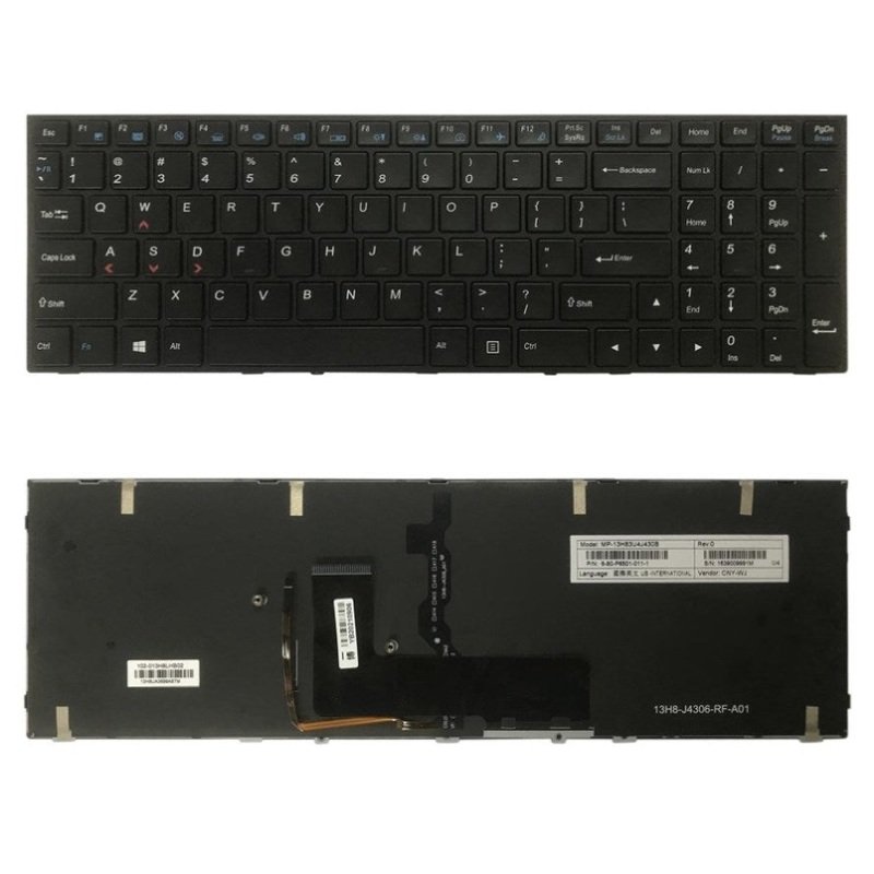 Backlit Us Keyboard For Hasee Z7M / Zx7-Cp5S2 / K690E PRL-4272SPS