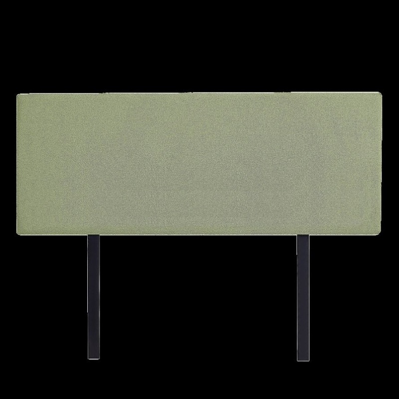 Linen Fabric Queen Bed Deluxe Headboard Bedhead – Olive Green V63-839571
